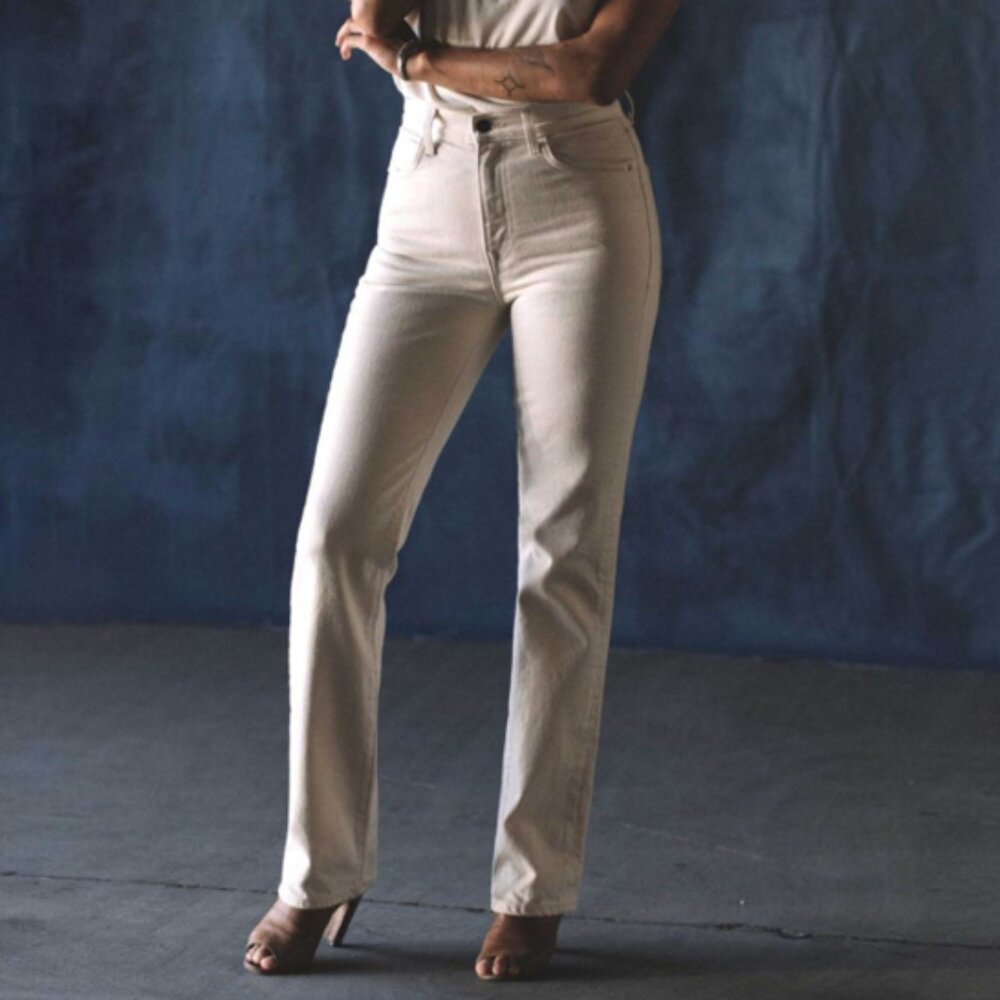 Imogene + Willie Sophie Denim Jean Natural Rinse Size 26